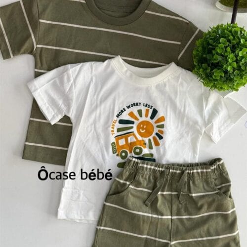 Ensemble garçon motif koala tenue mignonne - Vêtements assortis