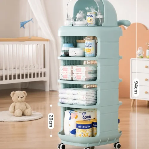 Étagère de rangement pour chambre bébé et enfant