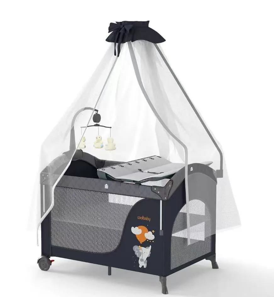 Lit parapluie pliable avec moustiquaire - cododo portable