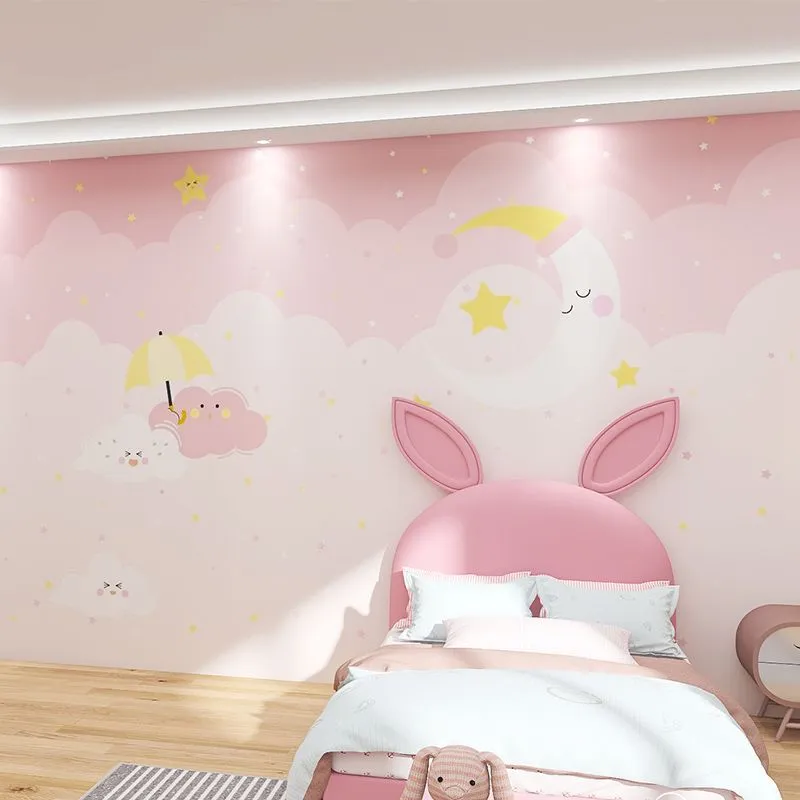 Papier peint décoratif chambre bébé designs doux et apaisants