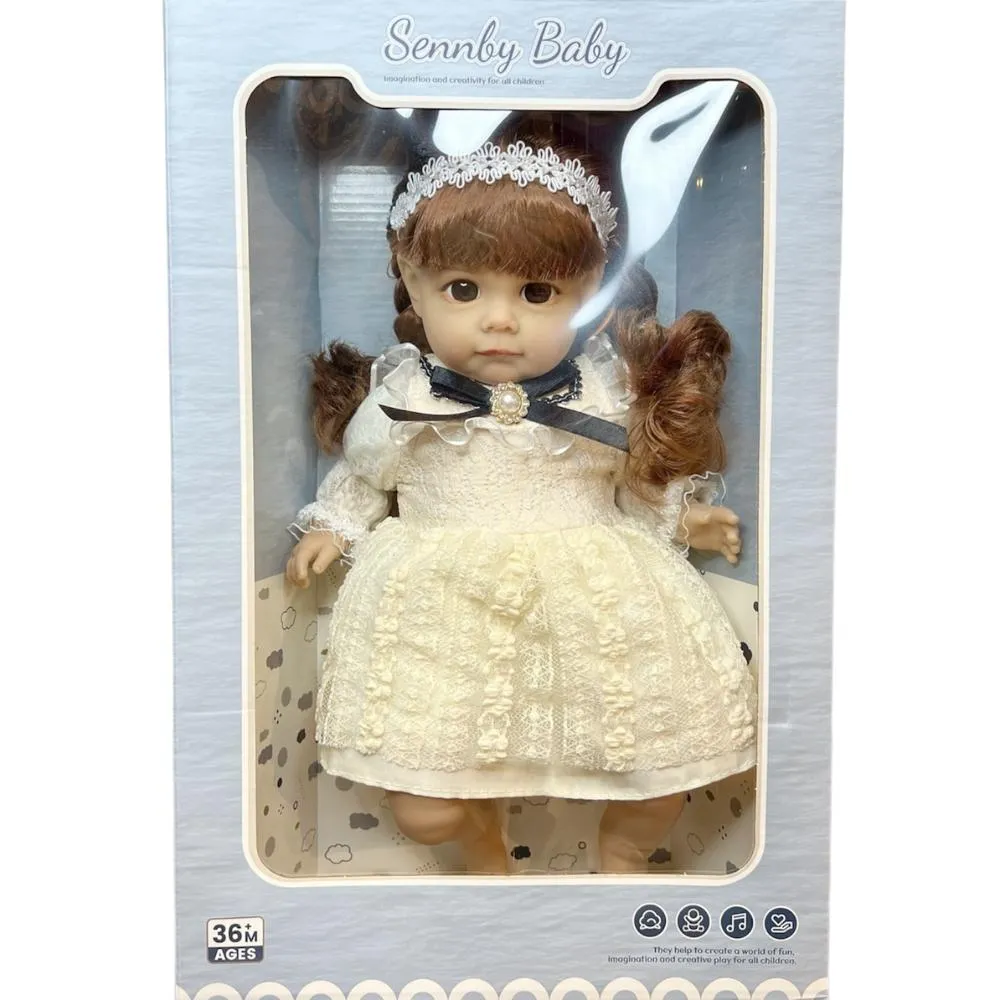 Poupée bébé réaliste - Premier compagnon de jeu doux et sécurisé