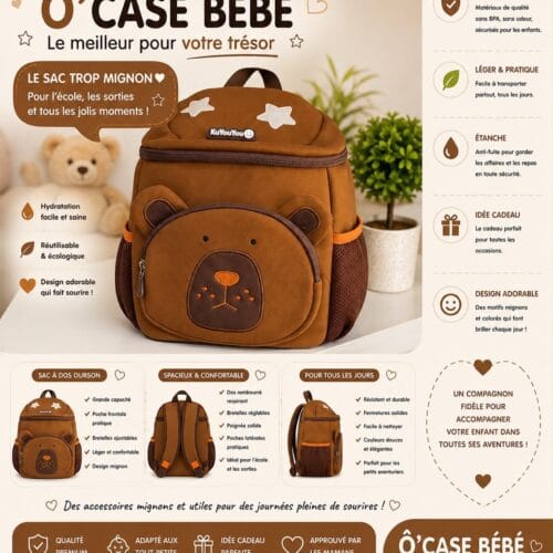Sac à dos enfant zm baby 7mil