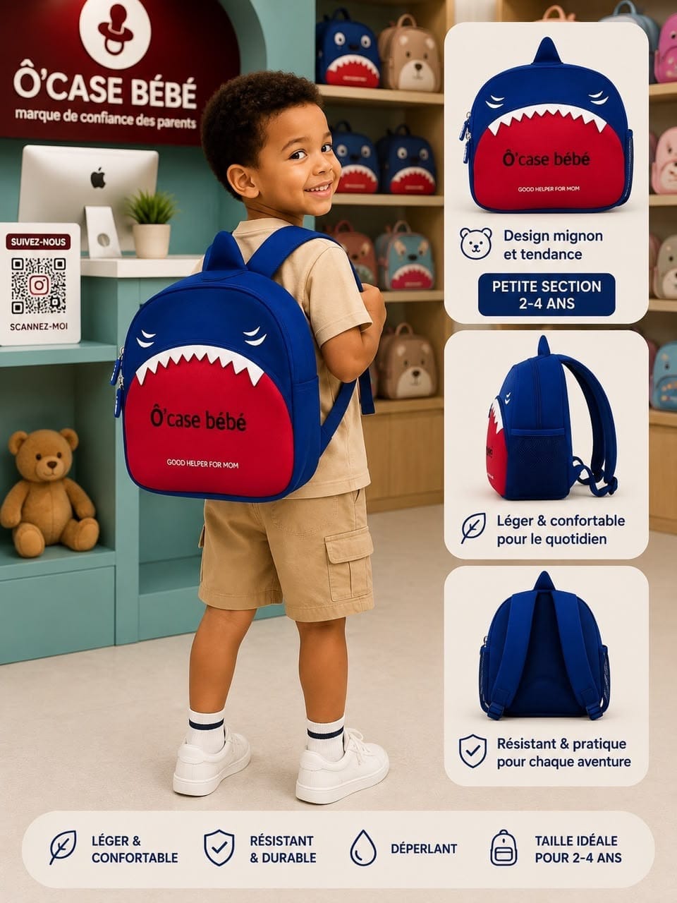 Sac à dos nohoo_10.000F