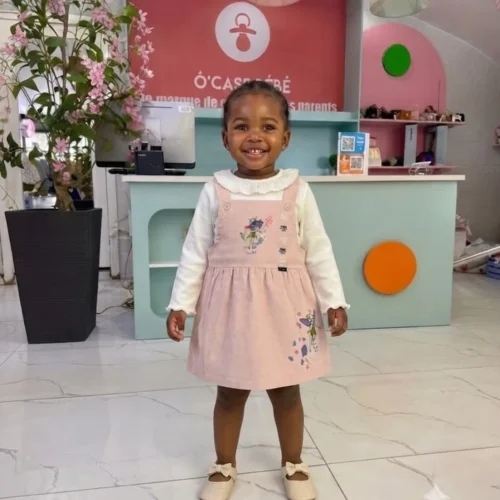 Salopette fille coton - Confortable et pratique