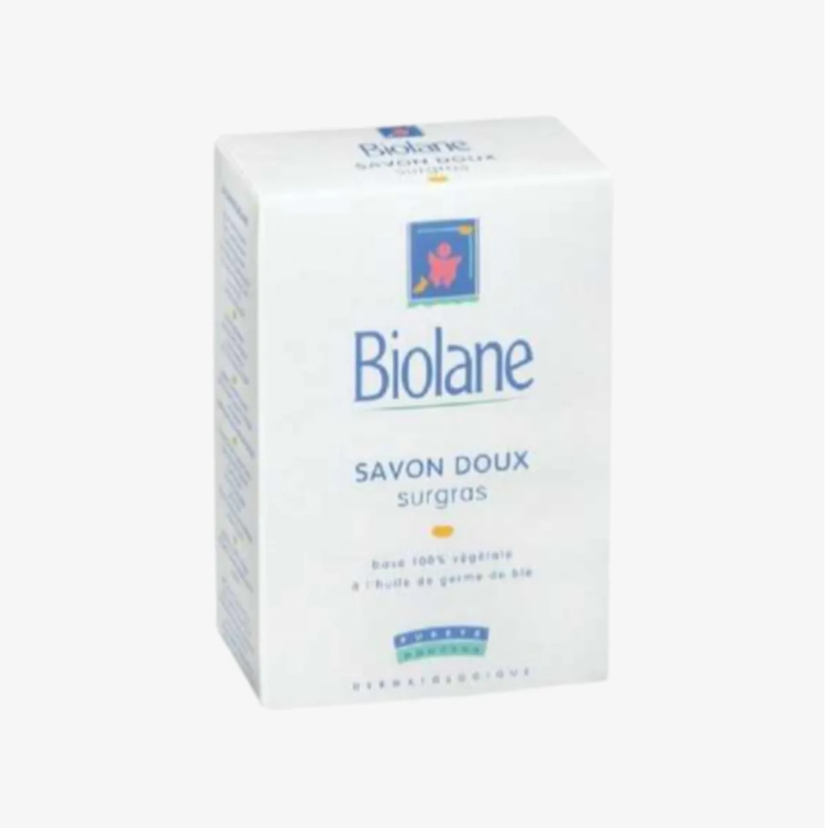 Savon Biolane doux pour toilette bébé et enfant